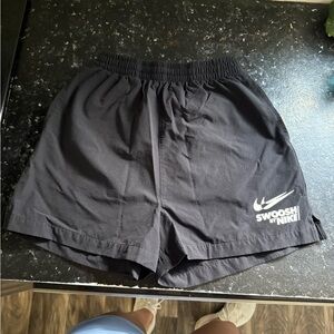 Nike Swoosh Black Sports Shorts